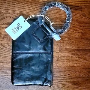 Hobo wristlet. Brand new black sleek